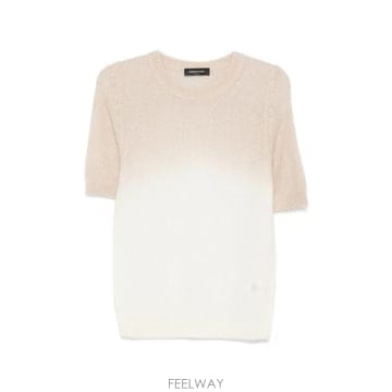 Fabiana Filippi 26SS �ĺ�Ƴ� �ʸ��� ���� Ƽ���� MAD266F131 L900VR2 Beige26SS �ĺ�Ƴ� �ʸ��� ���� Ƽ���� MAD266F131 L900VR2 Be
