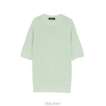 Fabiana Filippi 26SS �ĺ�Ƴ� �ʸ��� ���� Ƽ���� MAD266F490 D2736172 Green26SS �ĺ�Ƴ� �ʸ��� ���� Ƽ���� MAD266F490 D2736172 G