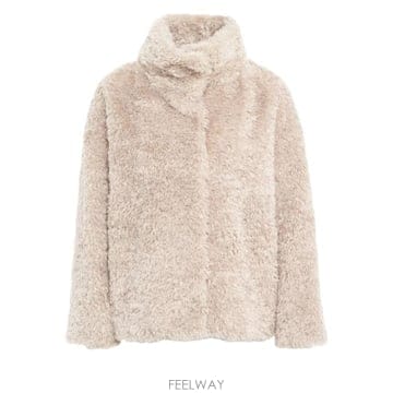 26FW 에르노 무스탕 GC000608D 124211985 Beige