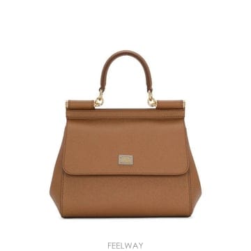 26FW 돌체앤가바나 미디움 시실리 핸드백 BB6003 B10018M417 Brown