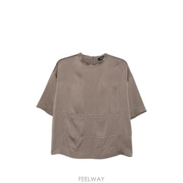 Fabiana Filippi 26FW �ĺ�Ƴ� �ʸ��� ž TPD226F742 M4651276 Beige26FW �ĺ�Ƴ� �ʸ��� ž TPD226F742 M4651276 Beige