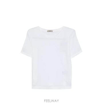 Herno 26SS ������ �������� ��ư ��Ʈ��ġ Ƽ���� JG000325D 520031000 White26SS ������ �������� ��ư ��Ʈ��ġ Ƽ���� JG000325D 52