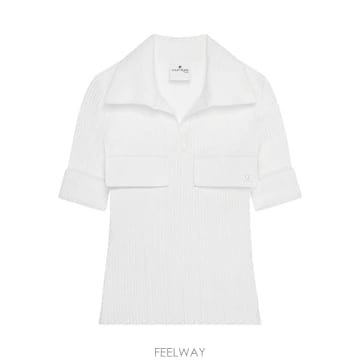 COURREGES 26SS ������ ���� Ƽ���� 126MPO053FI00010001 White26SS ������ ���� Ƽ���� 126MPO053FI00010001 White