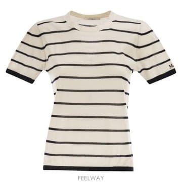 Max Mara 26SS �������� ���� Ƽ���� 2611361048600 IVORY BLACK26SS �������� ���� Ƽ���� 2611361048600 IVORY BLACK