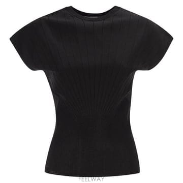 Sportmax 26SS ����Ʈ���� ���� Ƽ���� 2612361081600 BLACK26SS ����Ʈ���� ���� Ƽ���� 2612361081600 BLACK