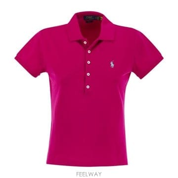 Ralph Lauren 26SS ���� �����η� ���� Ƽ���� 211870245 FUXIA26SS ���� �����η� ���� Ƽ���� 211870245 FUXIA