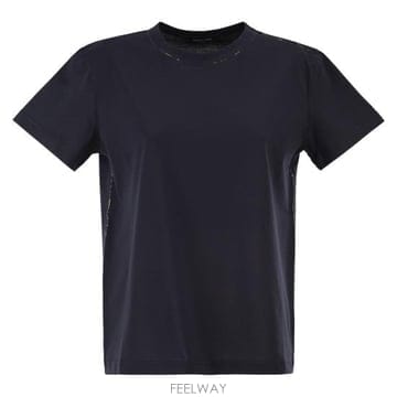 Fabiana Filippi 26SS �ĺ�Ƴ� �ʸ��� ���� Ƽ���� JED266F133 NIGHT BLUE26SS �ĺ�Ƴ� �ʸ��� ���� Ƽ���� JED266F133 NIGHT BLUE