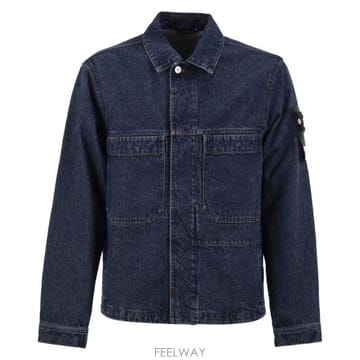 Stone Island 26FW ���� ���Ϸ��� ���� ���� ��ư ������ ��ġ ��Ŷ L2S144100006 DARK DENIM26FW ���� ���Ϸ��� ���� ���� ��ư ������ ��ġ ��Ŷ L2S
