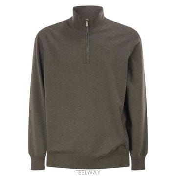 Brunello Cucinelli 26SS ���ڷ� ��ġ�ڸ� ĳ�ù̾� ���� ��Ʈ M2200124 BROWN26SS ���ڷ� ��ġ�ڸ� ĳ�ù̾� ���� ��Ʈ M2200124 BRO
