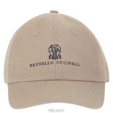 Brunello Cucinelli 26SS ���ڷ� ��ġ�ڸ� �ΰ� �ڼ� ���̽��� ĸ M252D9850 BEIGE26SS ���ڷ� ��ġ�ڸ� �ΰ� �ڼ� ���̽��� ĸ M252D9850