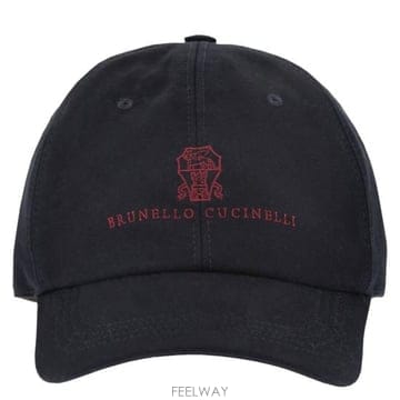 Brunello Cucinelli 26SS ���ڷ� ��ġ�ڸ� �ΰ� �ڼ� ���̽��� ĸ M252D9850 NAVY26SS ���ڷ� ��ġ�ڸ� �ΰ� �ڼ� ���̽��� ĸ M252D9850