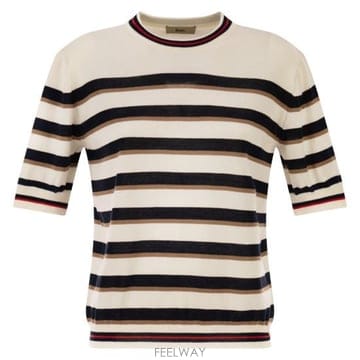 Herno 26SS ������ ���� Ƽ���� MG000239D WHITE BLUE26SS ������ ���� Ƽ���� MG000239D WHITE BLUE