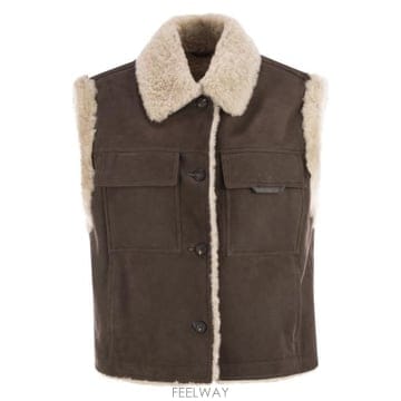 Brunello Cucinelli 25FW ���ڷ� ��ġ�ڸ� �þ ����Ʈ MPMBP7680P BROWN25FW ���ڷ� ��ġ�ڸ� �þ ����Ʈ MPMBP7680P BROWN