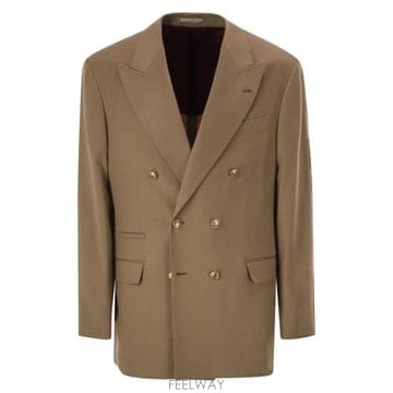 Brunello Cucinelli 26FW ���ڷ� ��ġ�ڸ� ��Ʈ MV4378BPCG CAMEL26FW ���ڷ� ��ġ�ڸ� ��Ʈ MV4378BPCG CAMEL
