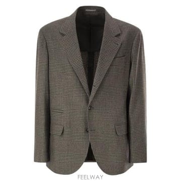 Brunello Cucinelli 26FW ���ڷ� ��ġ�ڸ� ��Ʈ MV4437BTDA GREY26FW ���ڷ� ��ġ�ڸ� ��Ʈ MV4437BTDA GREY