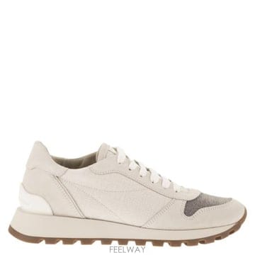 Brunello Cucinelli 26SS ���ڷ� ��ġ�ڸ� ����Ŀ�� MZ58G1960 WHITE26SS ���ڷ� ��ġ�ڸ� ����Ŀ�� MZ58G1960 WHITE