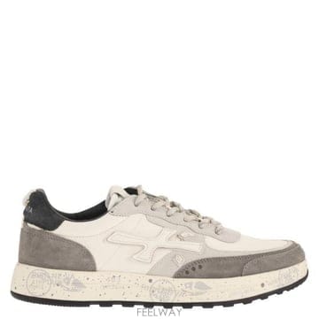 Premiata 26FW �����̾�Ÿ ����Ŀ�� NOUS WHITE GREY26FW �����̾�Ÿ ����Ŀ�� NOUS WHITE GREY