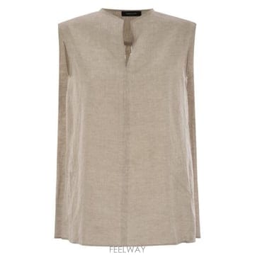 Fabiana Filippi 25SS �ĺ�Ƴ� �ʸ��� �μҸ� Ƽ���� TPD275F595 BEIGE25SS �ĺ�Ƴ� �ʸ��� �μҸ� Ƽ���� TPD275F595 BEIGE