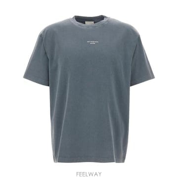 26FW 드롤드무슈 반팔 티셔츠 MTS202 CO248DARKGREY