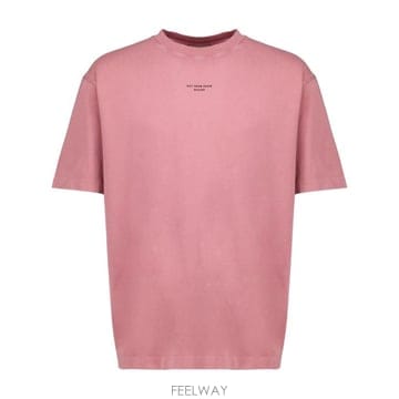 26FW 드롤드무슈 반팔 티셔츠 MTS202 CO248DARKPINK