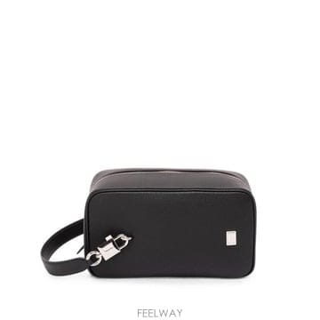 26FW 돌체앤가바나 Lock calfskin 핸드백 BM2449A0370 80999 Nero