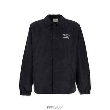 26FW 드롤드무슈 자켓 PERMJT183PA014BL Black