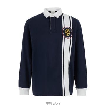 26FW 드롤드무슈 폴로 티셔츠 LPL181CO248NY Blu
