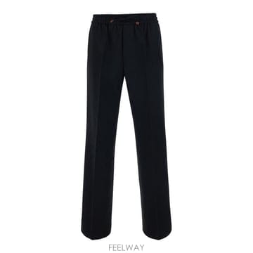 26FW 드롤드무슈 스트레이트 팬츠 JBP191PL127BL Black