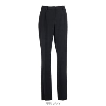 26SS 발렌시아가 슬림 테일러드 팬츠 872125TJT211000 Black