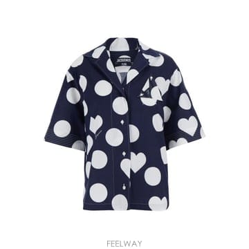 Jacquemus 26FW ��ũ���� ����콺 SHW00567AW008413HD Blu26FW ��ũ���� ����콺 SHW00567AW008413HD Blu