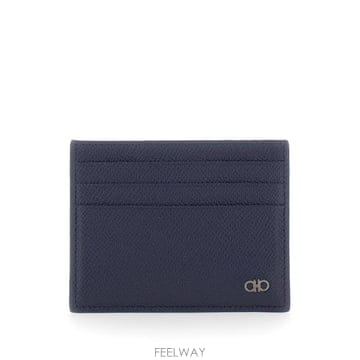 26FW 살바토레 페라가모 간치니 카드지갑 6614780791945 Blu