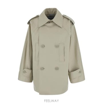 Balenciaga 26FW �߷��þư� ���� �극��Ƽ�� Ʈ��ġ ��Ʈ 872299TKP079710 Beige26FW �߷��þư� ���� �극��Ƽ�� Ʈ��ġ ��Ʈ 872299TKP0