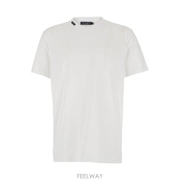 26FW 돌체앤가바나 반팔 티셔츠 G8TW5TFU7EQW0800 White