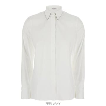 Brunello Cucinelli 26FW ���ڷ� ��ġ�ڸ� ���� MP091MA606C159 White26FW ���ڷ� ��ġ�ڸ� ���� MP091MA606C159 White