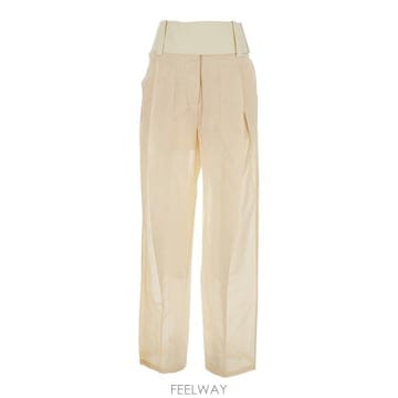 26SS 스포트막스 스트레이트 팬츠 2612131033600001 White