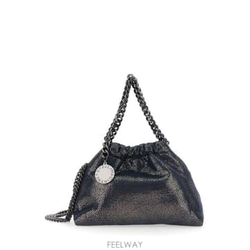 26FW 스텔라 맥카트니 팔라벨라 드로스트링 숄더백 7B0144WP04894018 Blu