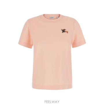 26FW 버버리 반팔 티셔츠 8127957C5331 Pink