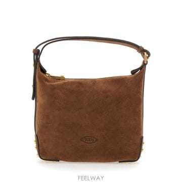 26FW 토즈 미니 메탈 도트 핸드백 미니 메탈 도트 핸드백 XBWGMTE0100OCOS801 Brown