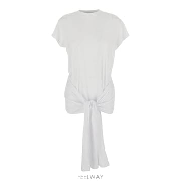26FW 토템 반팔 티셔츠 263WRT0755FB0419047 White