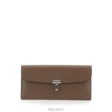 26FW 토템 티락 레더 월렛 251WAM0041LE0025379 Beige