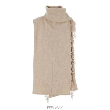 Fabiana Filippi 26FW �ĺ�Ƴ� �ʸ��� ���÷� ��ī�� SAD216A908M5380164 Beige26FW �ĺ�Ƴ� �ʸ��� ���÷� ��ī�� SAD216A908M5380164 