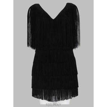 26 F/W 마이클 코어스 드레스 MF683LRE45001_BLACK B0042365582