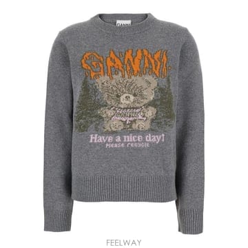 GANNI 26FW ���� ���� Ƽ���� A1150052920 Grey26FW ���� ���� Ƽ���� A1150052920 Grey