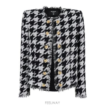 Balmain 25FW �߸� ��Ʈ ���� FF1SM508CG17GAB White black25FW �߸� ��Ʈ ���� FF1SM508CG17GAB White black