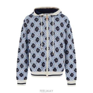 CASABLANCA 26FW ī�����ī �ĵ� Ƽ���� MPF26KW140401CCMONOGRAM Light blue26FW ī�����ī �ĵ� Ƽ���� MPF26KW140401CCMONOGRAM Li