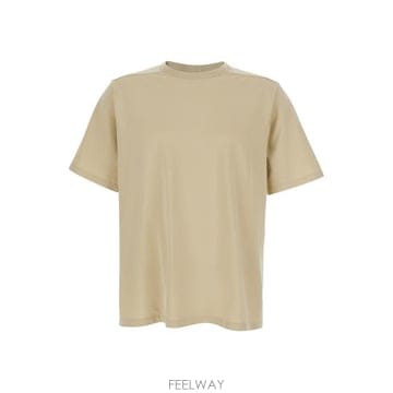 Rick Owens 26SS �� ������ ���� Ƽ���� RU01F2232JA138 Beige26SS �� ������ ���� Ƽ���� RU01F2232JA138 Beige