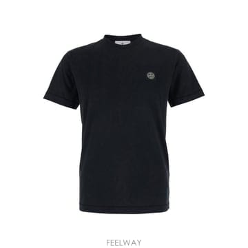 Stone Island 26SS ���� ���Ϸ��� 60 2 ��ư ���� ������ Ƽ���� L1S152100027S0013V0029 Black26SS ���� ���Ϸ��� 60 2 ��ư ���� ������ Ƽ���� L1S152