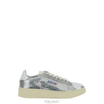 AUTRY 25FW ��Ʈ�� �޶� �ο� ��Ʈ��Ų ����Ŀ�� ADLWTI05SILVERWHT Metallic25FW ��Ʈ�� �޶� �ο� ��Ʈ��Ų ����Ŀ�� ADLWTI05SILV