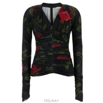 Blumarine 26FW ���縶�� ����콺 RF6243J1620 2C492AL9637 BLACK ROUGE NOIR26FW ���縶�� ����콺 RF6243J1620 2C492AL9637 BLACK R