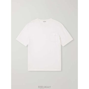 토템 메리노 울 & 실크 저지 셔츠 264-MRT0057-YA032 B0082507081